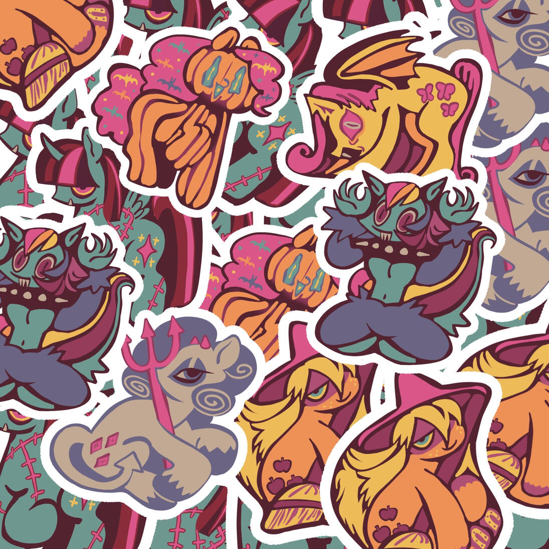 Halloween Sticker Sheets